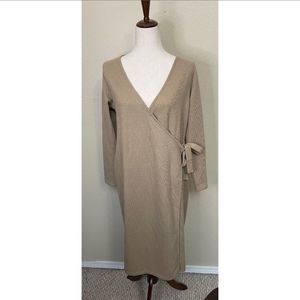Asos Wrap Sweater Dress Size 8